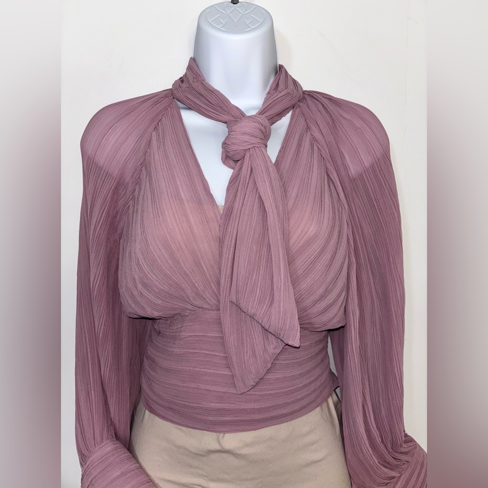 Zara Blouse in Mauve